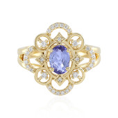 Bague en argent et Tanzanite