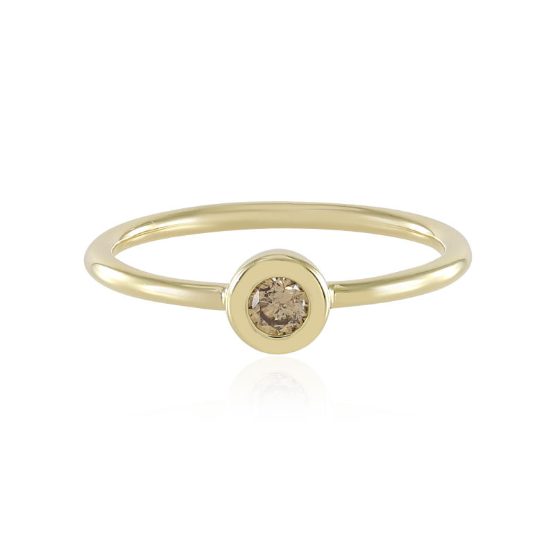 Bague en or et Diamant champagne I3 2939QT Juwelo Bijouterie