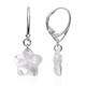 Boucles d'oreilles en argent et Nacre