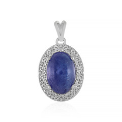 Pendentif en argent et Tanzanite