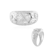 Bague en argent et Zircon (de Melo)