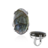 Bague en argent et Labradorite