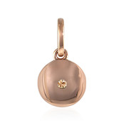 Pendentif en or et Diamant rose de France SI1 d'Argyle  (Annette)