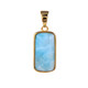 Pendentif en argent et Larimar