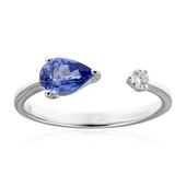 Bague en or et Tanzanite AAA