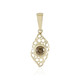 Pendentif en or et Diamant champagne I2 (Ornaments by de Melo)