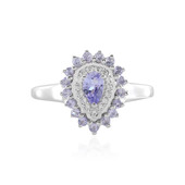 Bague en argent et Tanzanite