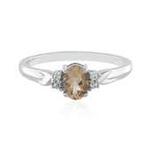 Bague en argent et Morganite