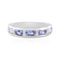 Bague en argent et Tanzanite