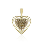 Pendentif en or et Diamant champagne I2 (Ornaments by de Melo)