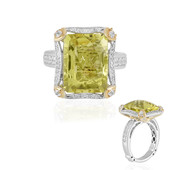 Bague en argent et Quartz de l'Ouro Verde (Dallas Prince Designs)