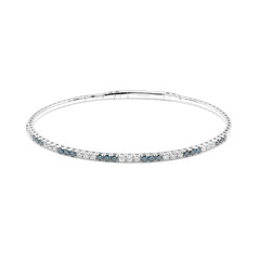 Bracelet en or et Diamant SI2 bleu (CIRARI)