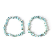 Bracelet et Larimar