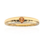 Bague en or et Spessartine de Californie (Amanda Adkins)