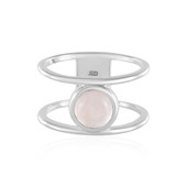 Bague en argent et Quartz rose