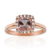 Bague en or et Morganite AAA (CIRARI)