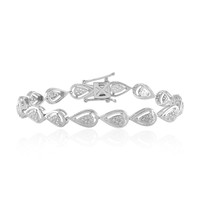 Bracelet en argent et Zircon