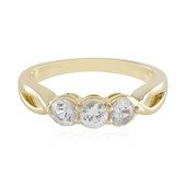 Bague en or et Saphir blanc (Adela Gold)