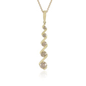 Collier en or et Diamant champagne I2