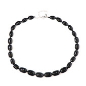 Collier en argent et Onyx noir