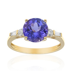 Bague en or et Tanzanite AAA (CIRARI)