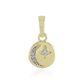 Pendentif en argent et Diamant I2 (I)