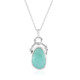 Collier en argent et Amazonite