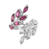 Bague en argent et Grenat Rhodolite