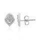 Boucles d'oreilles en argent et Diamant I2 (I)