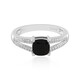 Bague en argent et Onyx noir