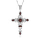 Collier en argent et Grenat d'Inde (Dallas Prince Designs)