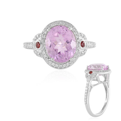 Bague en argent et Kunzite