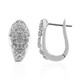 Boucles d'oreilles en argent et Zircon (Remy Rotenier)