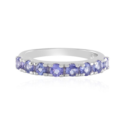 Bague en argent et Tanzanite