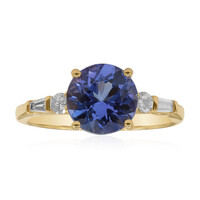 Bague en or et Tanzanite AAA (CIRARI)