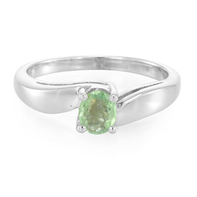 Bague en argent et Tourmaline Paraïba