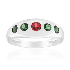 Bague en argent et Tourmaline rose du Brésil  (Pallanova)