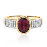 Bague en or et Rubellite (Tenner Diniz)