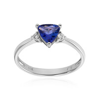 Bague en or et Tanzanite AAA