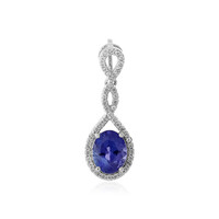 Pendentif en argent et Tanzanite