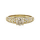 Bague en or et Diamant champagne I2 (de Melo)