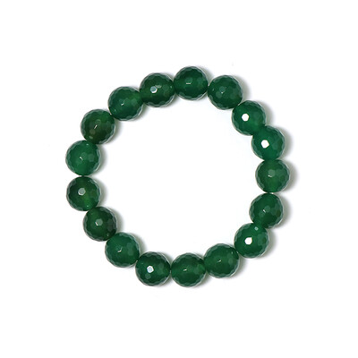 Bracelet et Agate verte