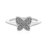 Bague en argent et Diamant I2 (I)