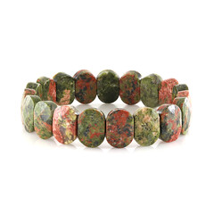 Bracelet et Unakite