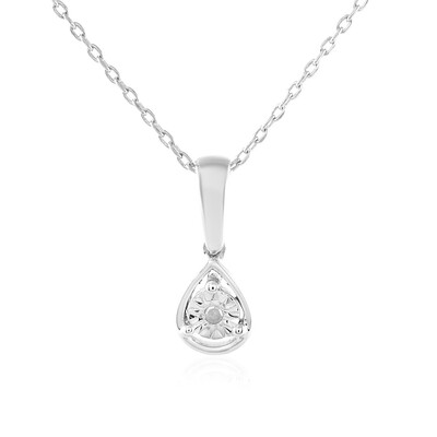 Collier en argent et Diamant I3 (J)