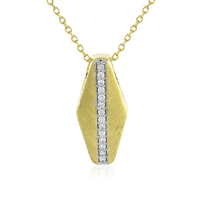 Collier en or et Diamant Flawless (F) (LUCENT DIAMONDS)