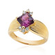 Bague en or et Grenat Umbalite (de Melo)