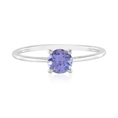 Bague en platine et Tanzanite AAA