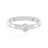 Bague en argent et Diamant I3 (J)