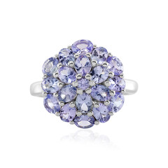 Bague en argent et Tanzanite